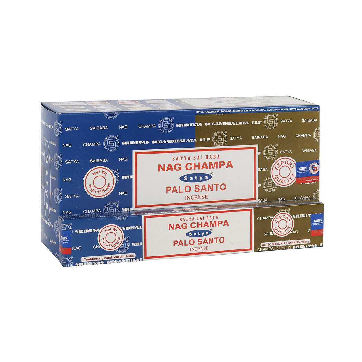Satya Combo Pack Nag Champa und Palo San box
