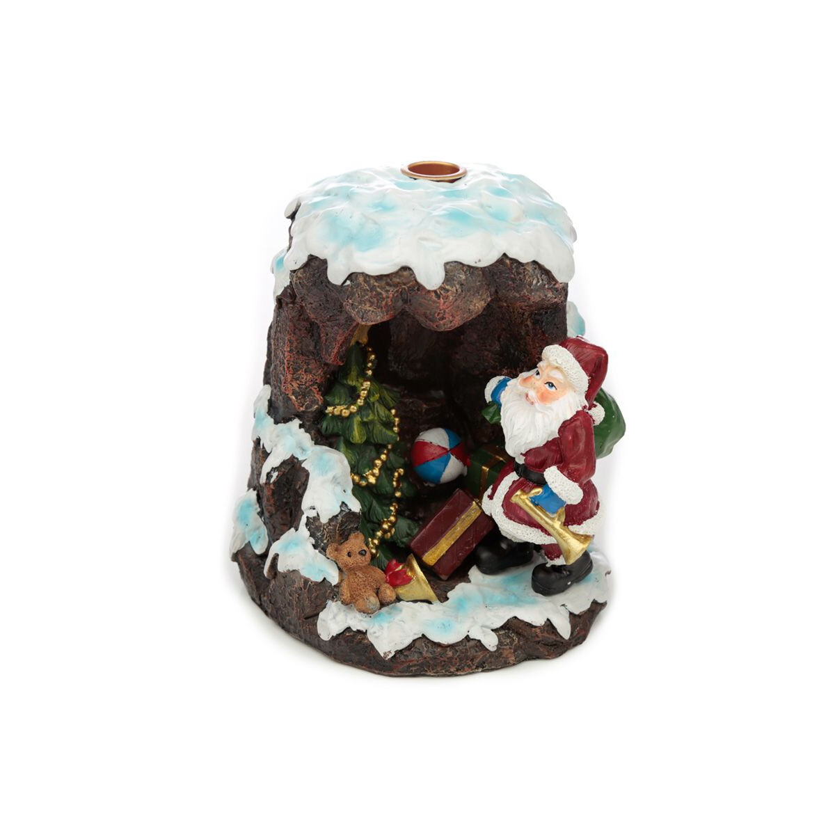 Weihnachtsmann-Grotte Backflow Rück box