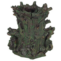 Dunkler Baum-Mann mit Licht, Backflow Incense Burner, Rückfluss Räucherbrenner