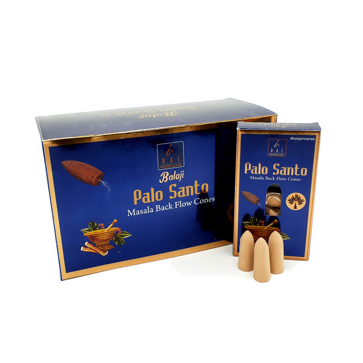 Balaji Malasa Jumbo Rückflusskegel Palo Santo
