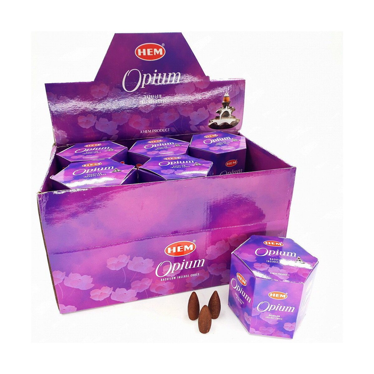Hem Backflow/Rückflusskegel Opium