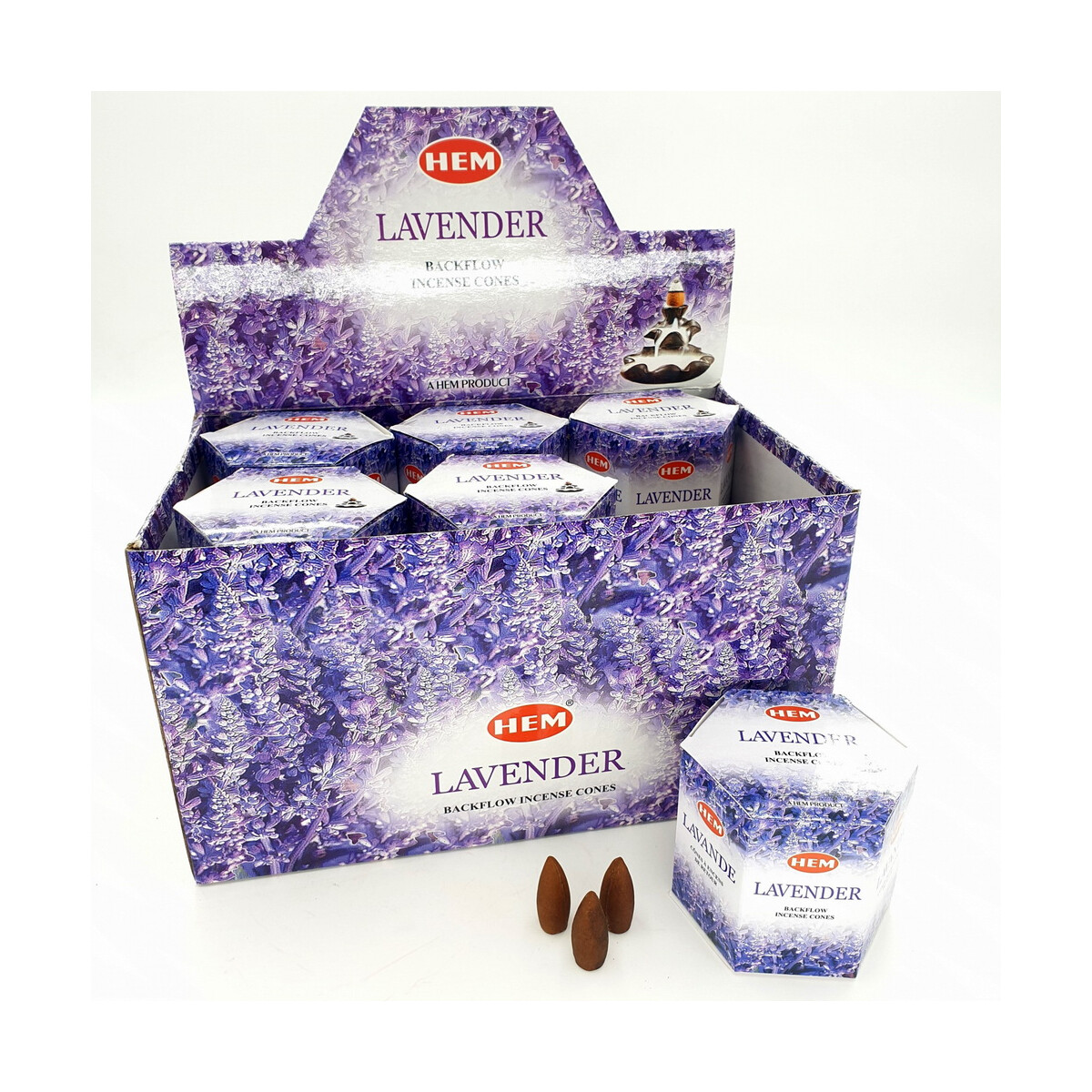 Hem Backflow/Rückflusskegel Lavendel