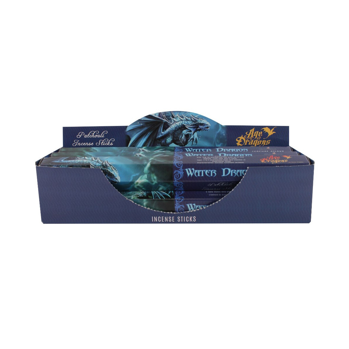 Water Dragon (Patchouli) Räucherst& box