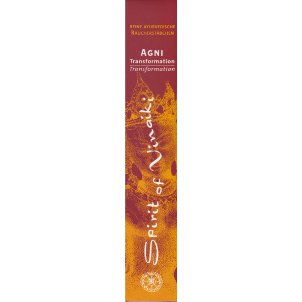 Agni - Transformation Spirit of Vinaiki - Ayurveda Räucherstäbchen