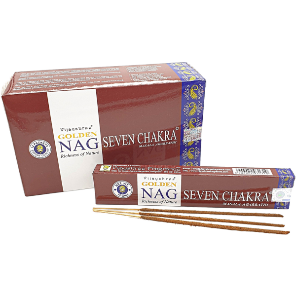 Golden Nag Seven Chakra Räucherstäbchen