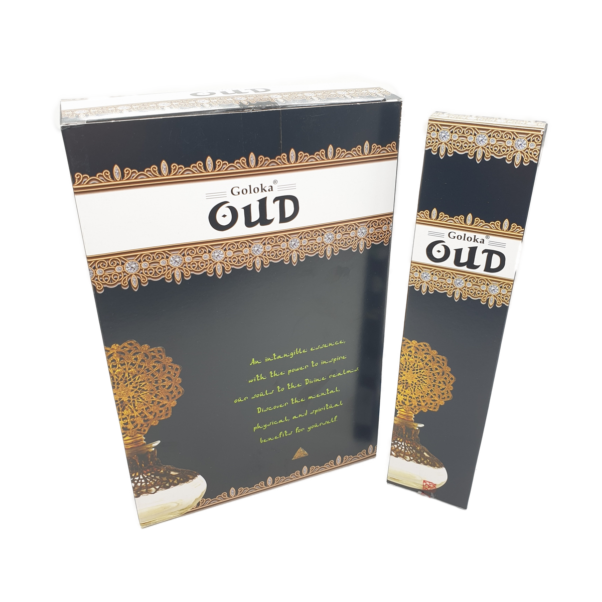 Goloka Räucherstäbchen Oud Mas box
