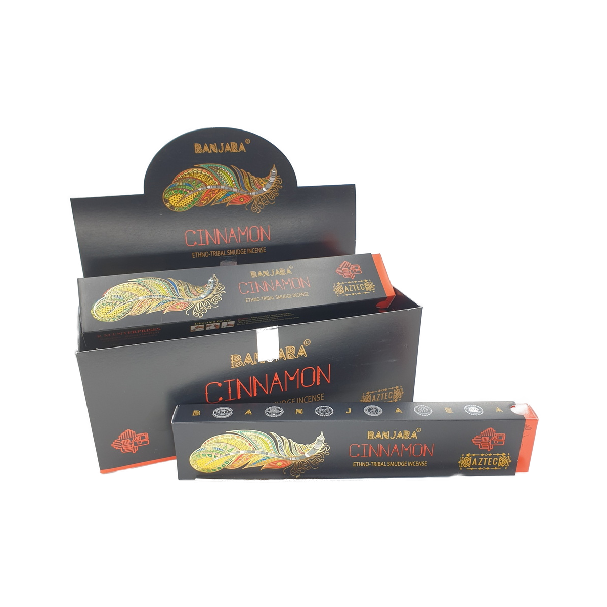 Banjara Aztec Natural Räucherstäbchen - Cinnamon
