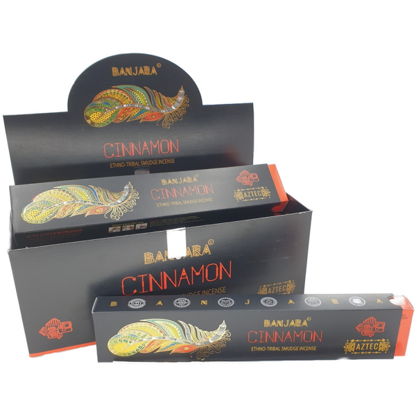 Banjara Aztec Natural Räucherstäbchen - Cinnamon