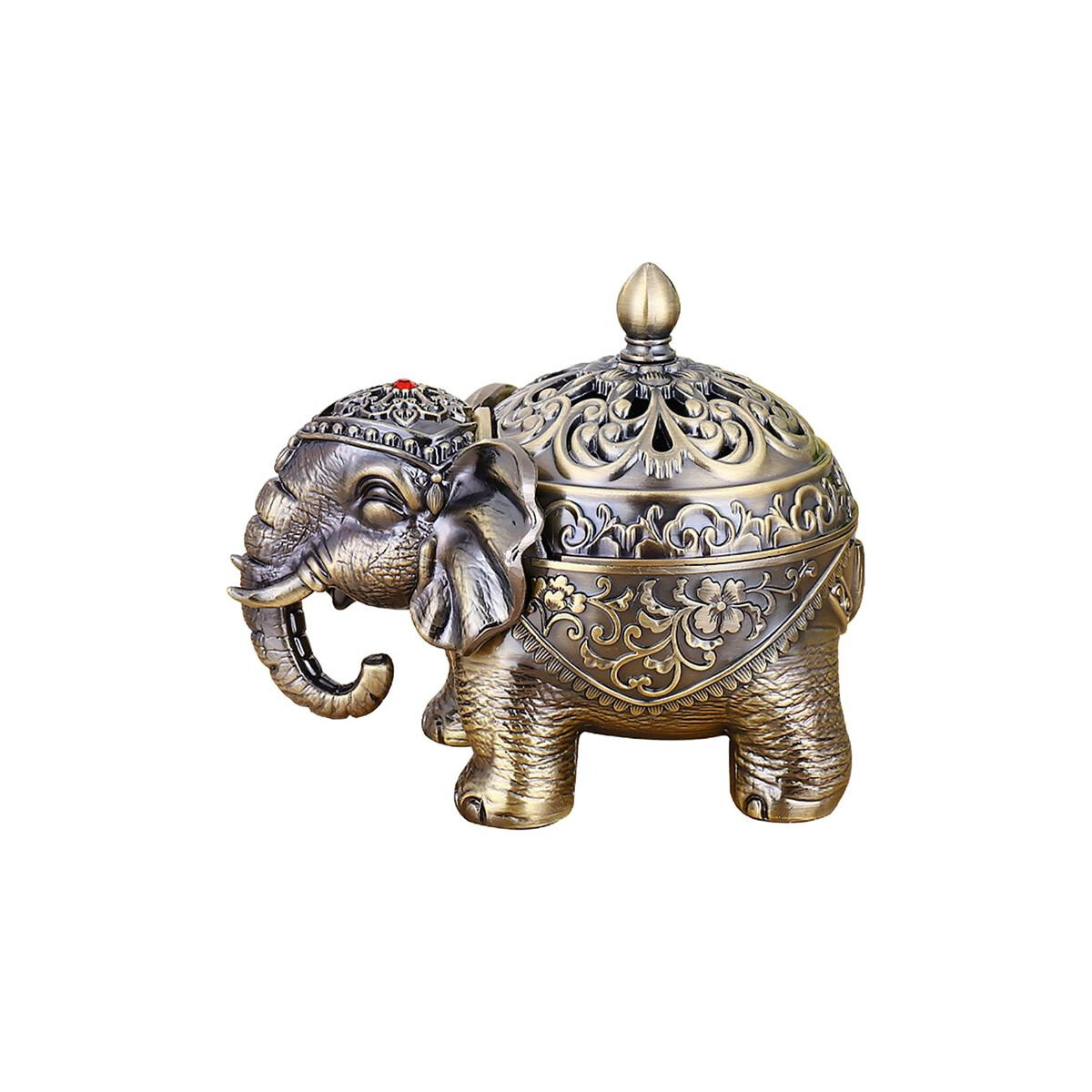 Elefant Weihrauch-Brenner, Räuchergefäß, gre