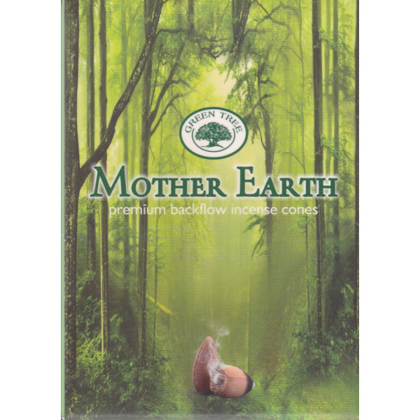 Green Tree Mother Earth Backflow Räucherkegel