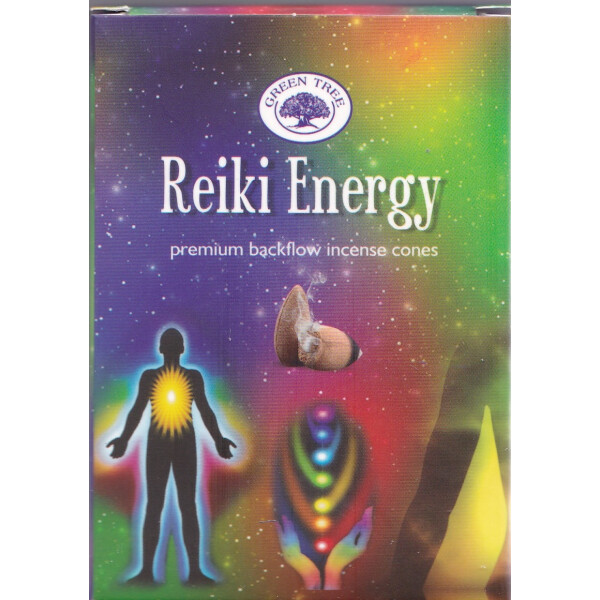 Green Tree Reiki Energy Backflow Räucherkegel