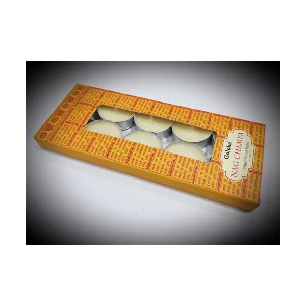 Goloka Nag Champa Teelichte 10 Stk.