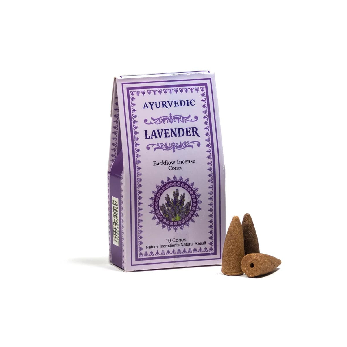 Ayurvedische Lavendel Rückfluss Räucherkegel