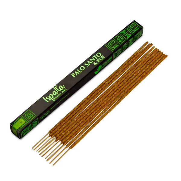 Ispalla Räucherstäbchen Palo Santo & Rue naturrein aus Peru