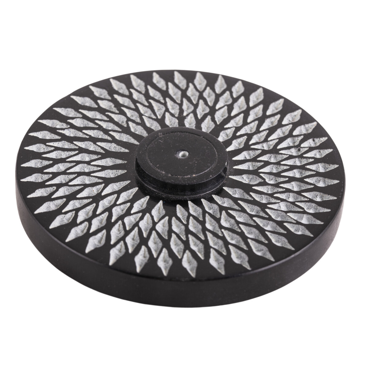 Black Aster Runder Specksteinhalter, R&a box