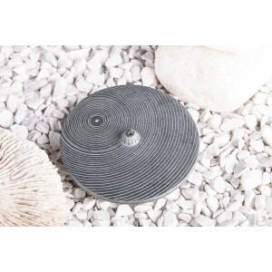 Zen - runder Specksteinhalter, Räucherstäbchenhalter