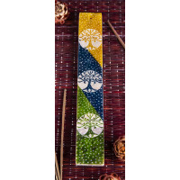 Bunter Lebensbaum Specksteinhalter, Räucherstäbchenhalter