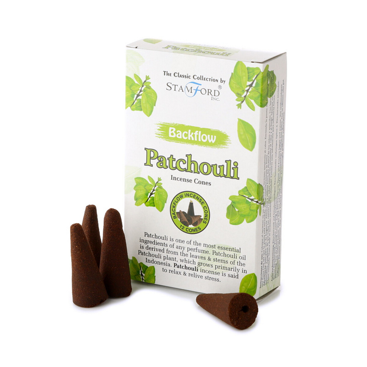 Stamford Backflow Rückfluss Räucherkegel - Patschu