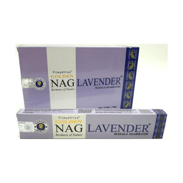 Golden Nag Lavender  Räucherstäbchen