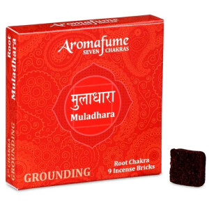 Aromafume Chakra-Weihrauchblöcke 1. Chakra, Muladhara - Wurzelchakra