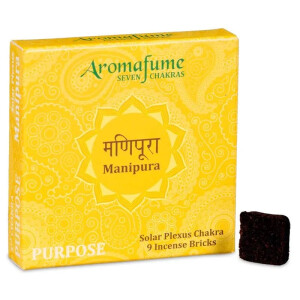 Aromafume Chakra-Weihrauchblöcke 3. Chakra, Manipura - Solarplexuschakra