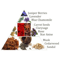 Aromafume Chakra-Weihrauchblöcke 6. Chakra, Ajna - Stirnchakra