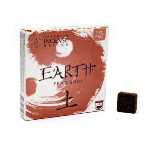 Aromafume Feng Shui Weihrauchblöcke - Erde