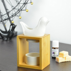 Serie Naturéa Duftbrenner - Birdy White, Aromalampe, Duftlampe