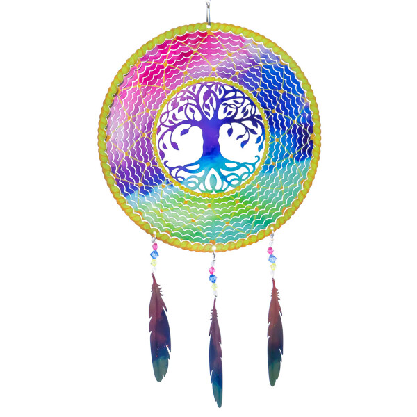 Rainbow Dream Catcher 250 Orbit Edelstahl-Windspiel