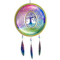 Rainbow Dream Catcher 250 Orbit Edelstahl-Windspiel