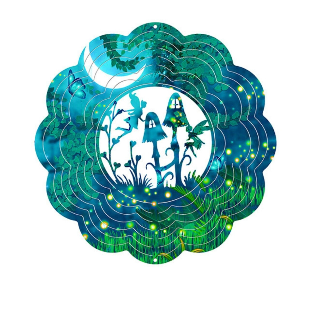 Rainbow Fairytale Forrest 250 Orbit Edelstahl-Windspiel