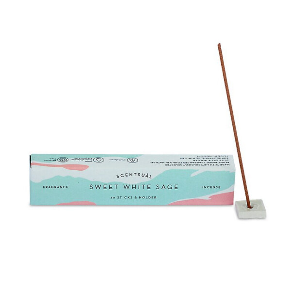 SCENTSUAL natürliche Räucherstäbchen - Sweet white Sage (Weißer Salbei)