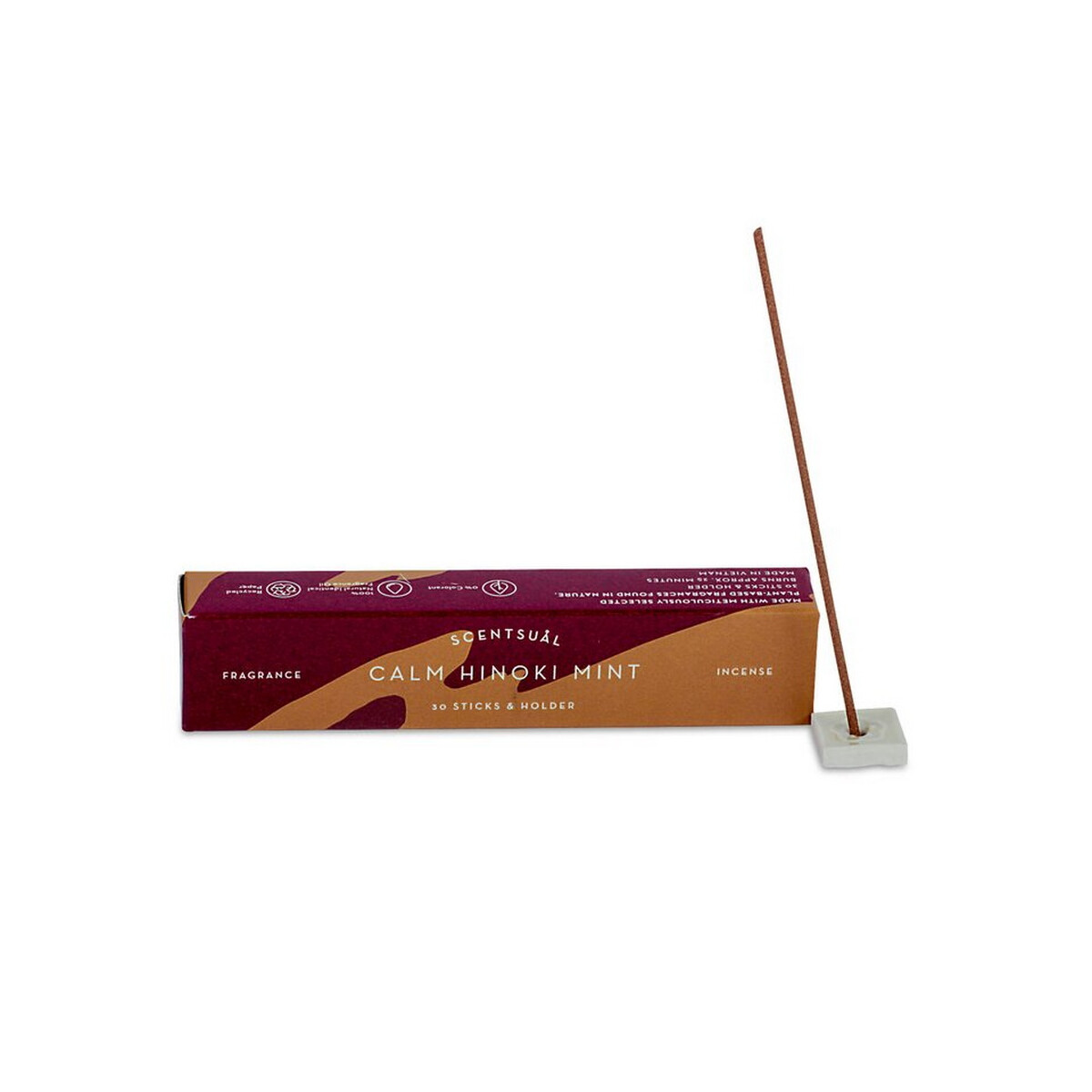 SCENTSUAL natürliche Räucherstäbchen - Calm H