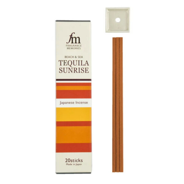 Japanische Räucherstäbchen Fragrance Memories - Tequila Sunrise