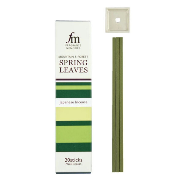 Japanische Räucherstäbchen Fragrance Memories - Spring Leaves