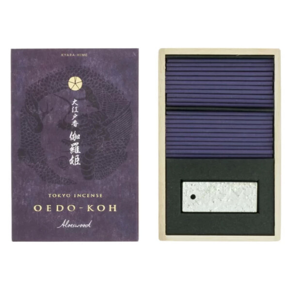 Japanische Räucherstäbchen Oedo-Koh Aloeswood - Big Box