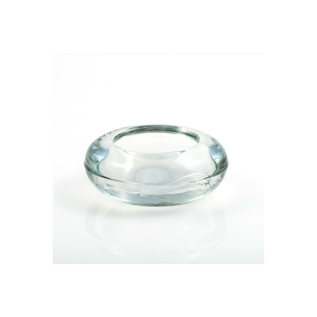 Pajoma Teelichthalter Mila, Glas, Höhe 2,7 cm 4er Set