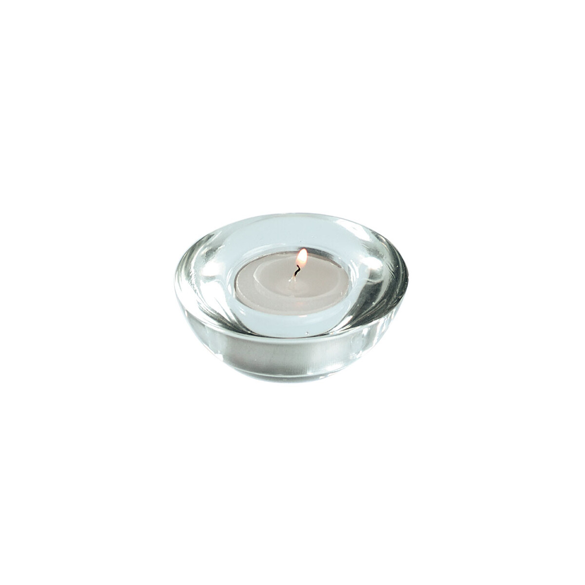Pajoma Teelichthalter Alba, aus Glas, 7,5 cm 4er Set