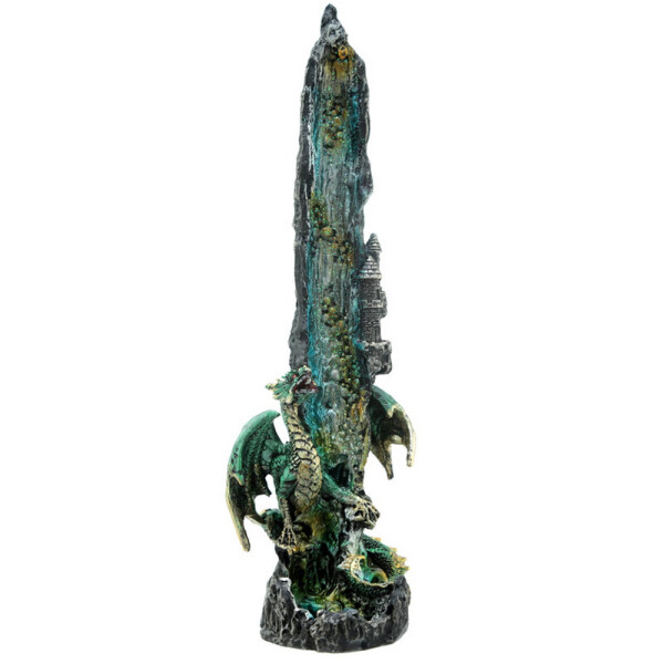 Drachen Wasserfall Stehend Räucherstäbchen Aschauffänger/Modell B