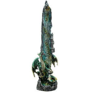Drachen Wasserfall Stehend Räucherstäbchen Aschauffänger/Modell B