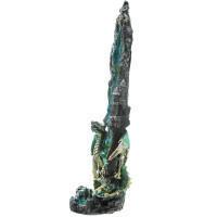 Drachen Wasserfall Stehend Räucherstäbchen Aschauffänger/Modell B