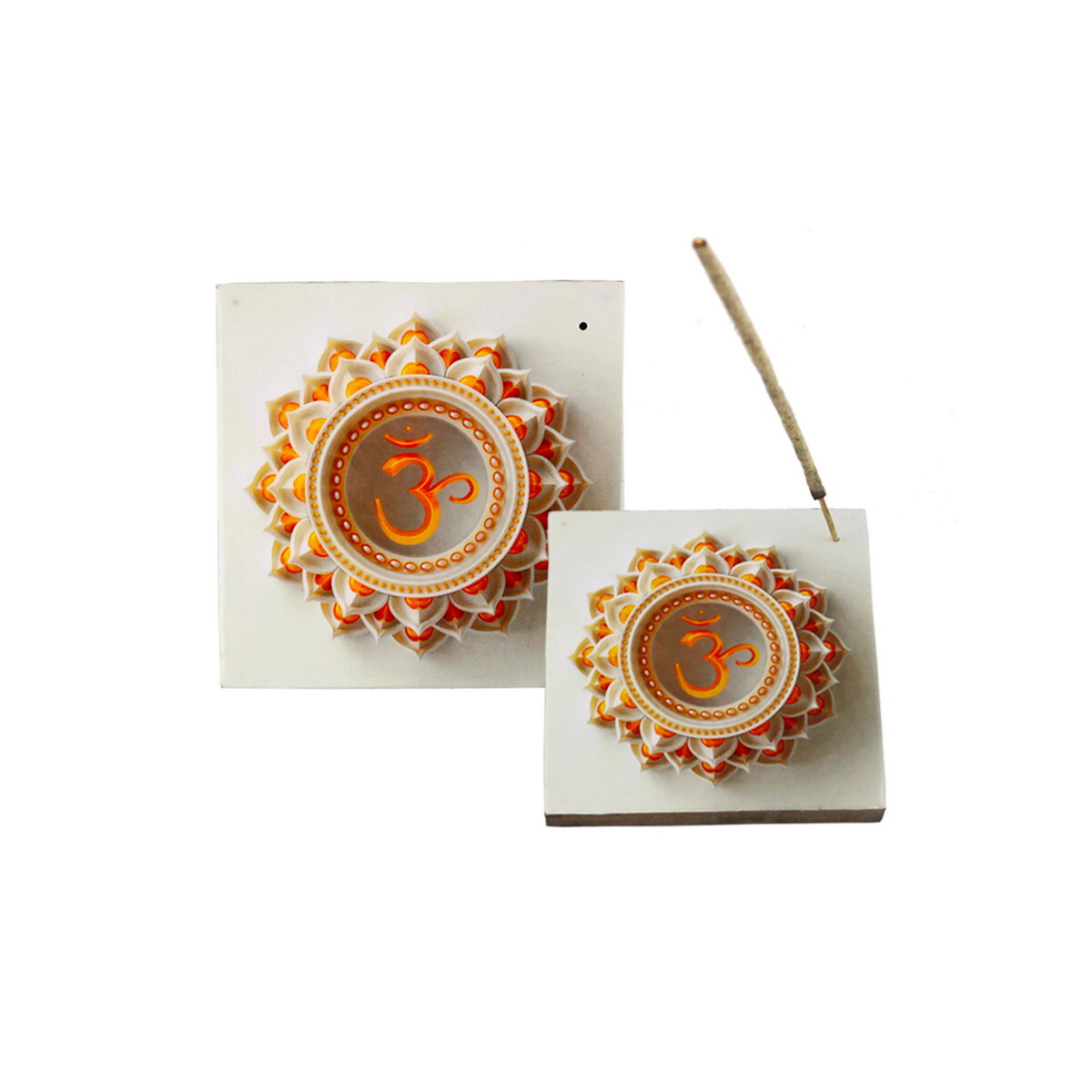 OM Räucherstäbchenhalter aus Holz