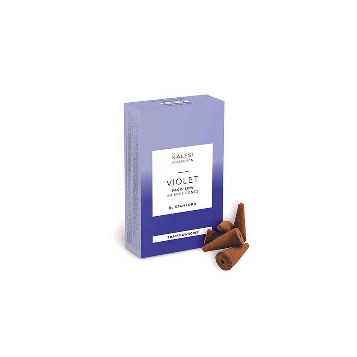 Kalesi Collection Rückfluss Räucherkegel - Violett