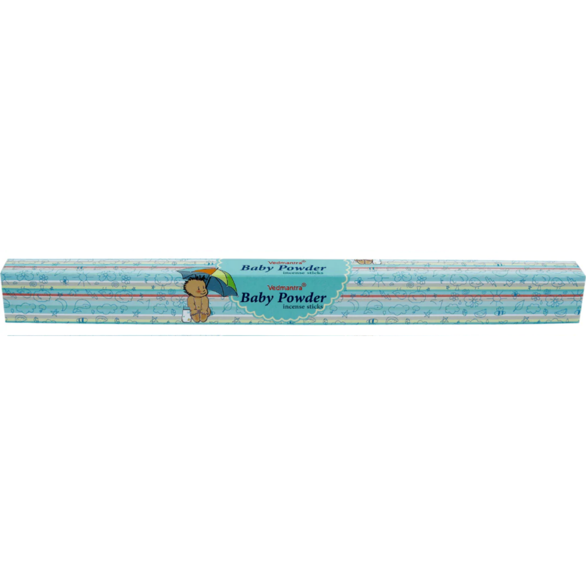 Vedmantra Premium Räucherstäbchen - Babypuder