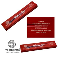 Vedmantra Premium-Räucherstäbchen-Kollektion Testpackung - Fall In Love