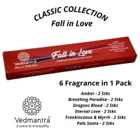 Vedmantra Premium-Räucherstäbchen-Kollektion Testpackung - Fall In Love