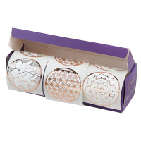 Yoga Sticker (150 St.) Lotus, Blume des Lebens, OM je 50