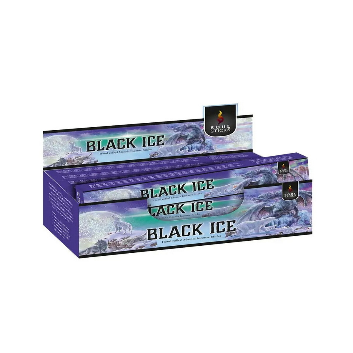 Soul Sticks Black Ice natürliche R& box