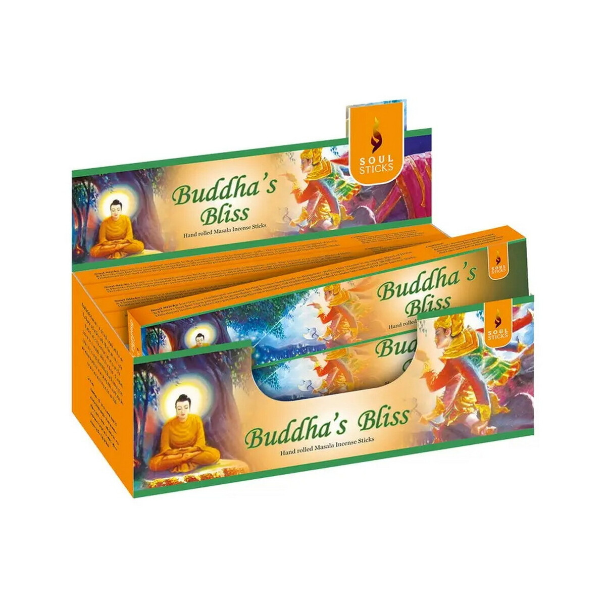 Soul Sticks Buddhas Bliss natürliche Räucherst&aum