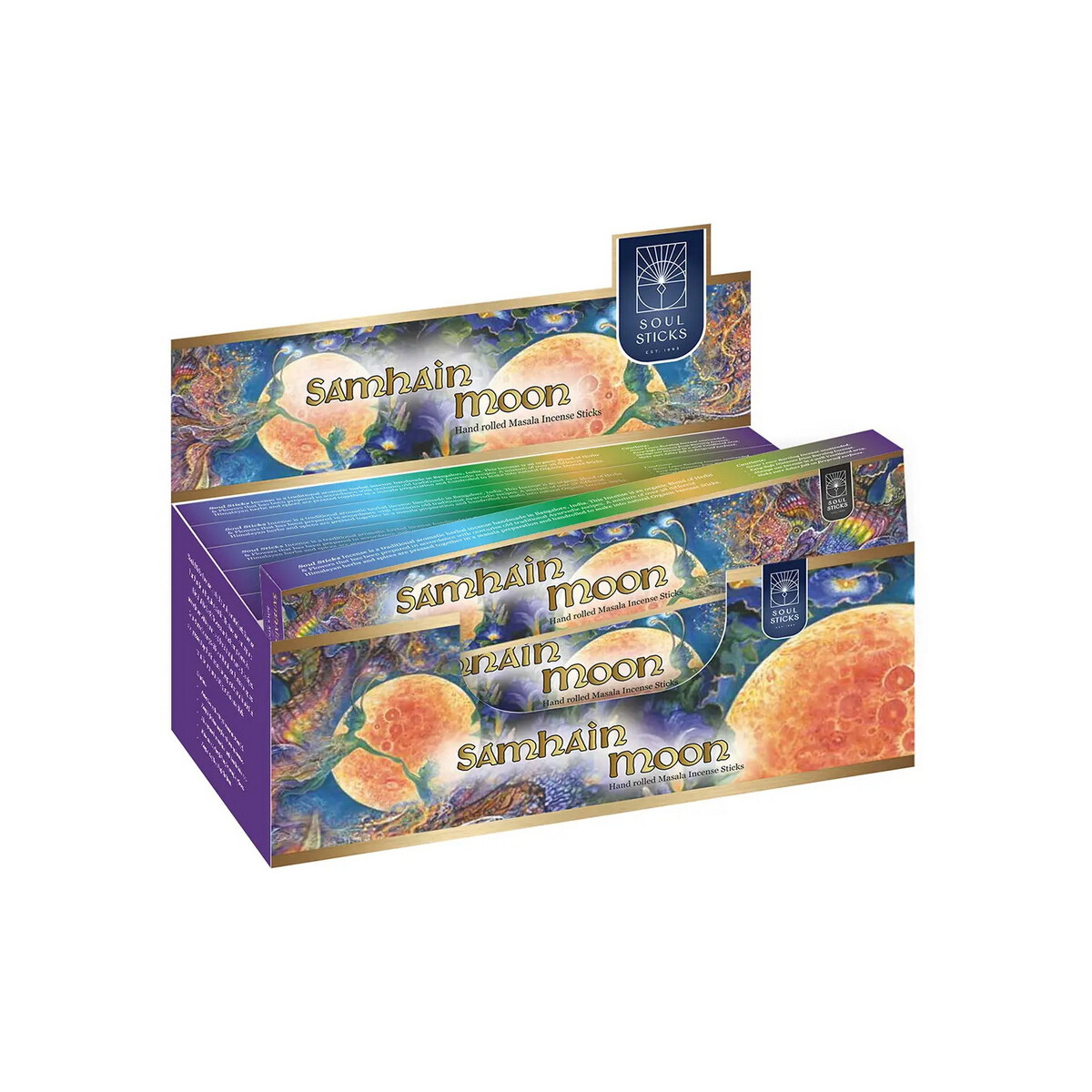 Soul Sticks Samhain Moon natürliche box